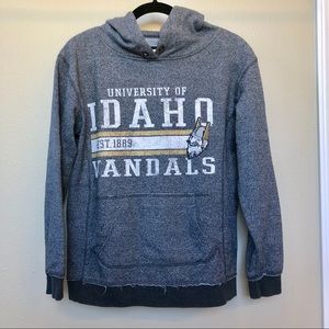 University of Idaho Vandals Hoodie Vintage Heather